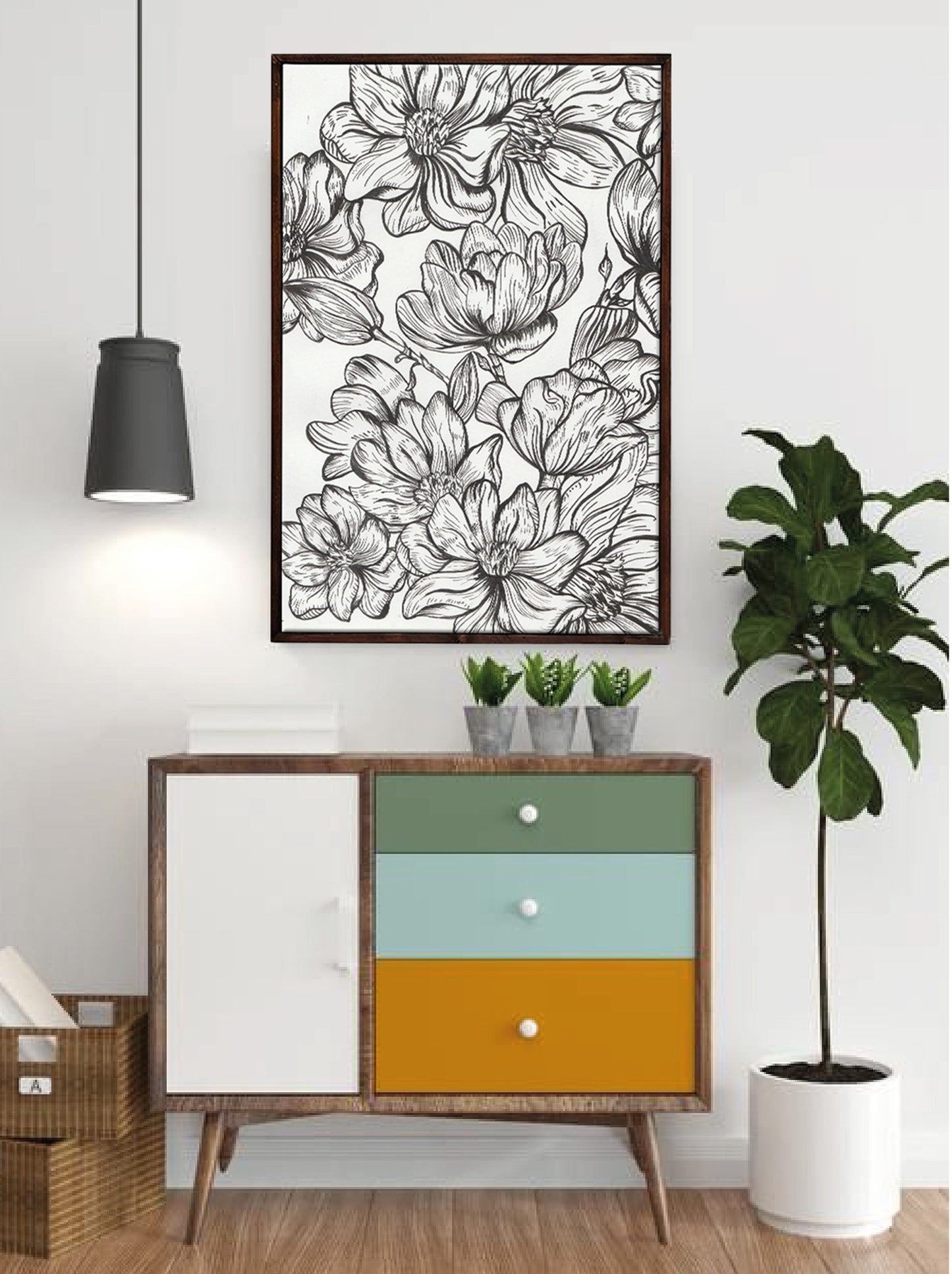 Bloom Serenity Canvas wall art