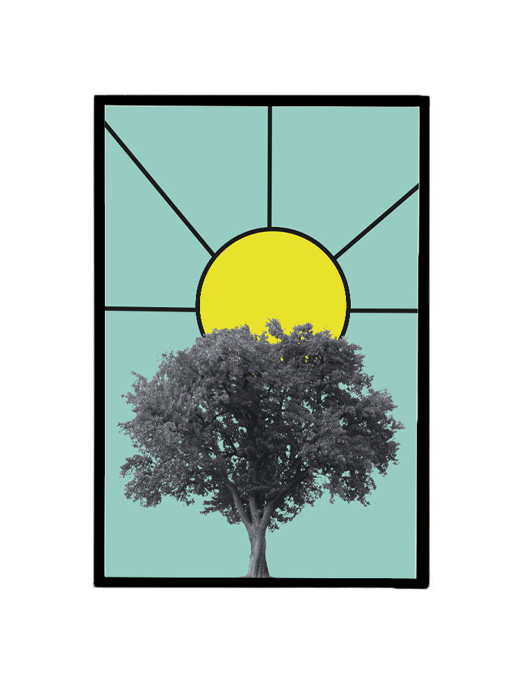 Botanical Tree Canvas Wall Art