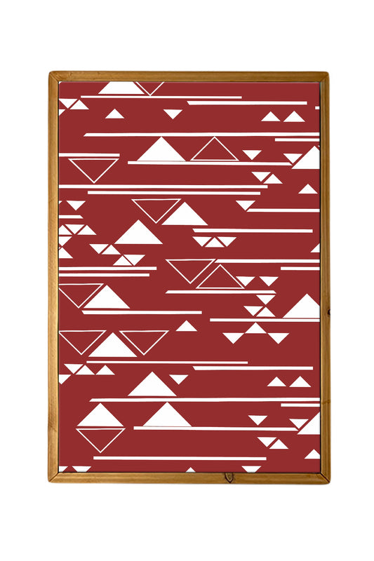 Geometric Triangles Canvas Wall Art